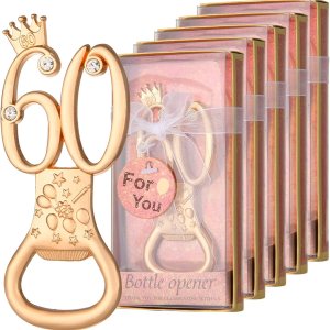 24 boxes of rose gold themed 60th birthday bottle openers favored for 60th golden wedding party gifts 60th birthday party souvenirs or party 24 boxes of rose gold themed 60th birthday bottle openers favored for 60th golden wedding party gifts 60th birthday party souvenirs or party