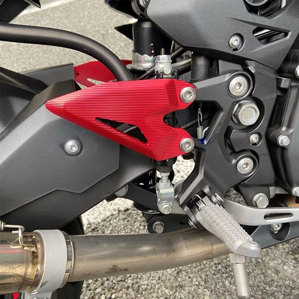 Accesorios para motos Rider Pie delantero Reposapiés trasero Juego de placas de talón Protector (para vehículo Kawasaki) NINJA400 Z400 NINJA 400 500