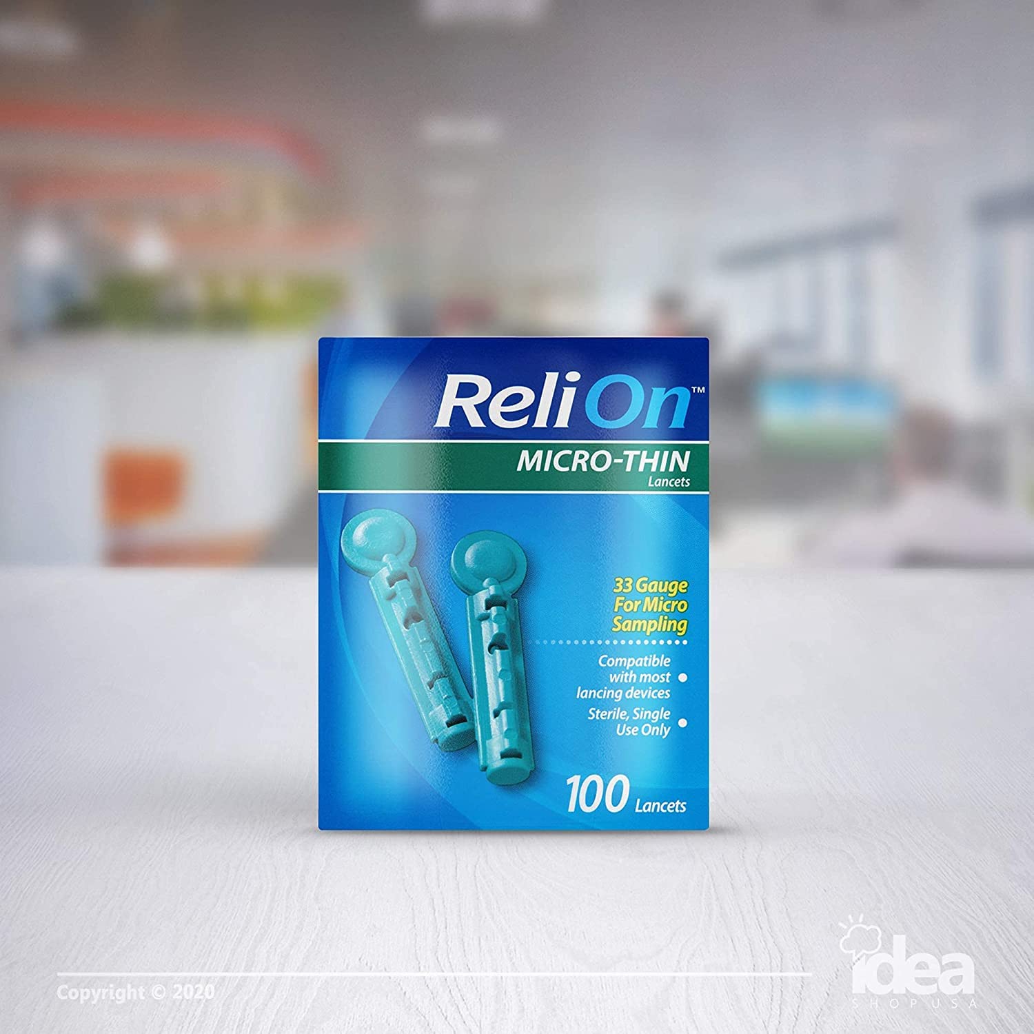 ReliOn – Lancetas microfinas, 100 unidades, calibre 33 para micro muestreo con exclusivo “Cuida tu diabetes”, guía de mejores ideas (2 artículos)
