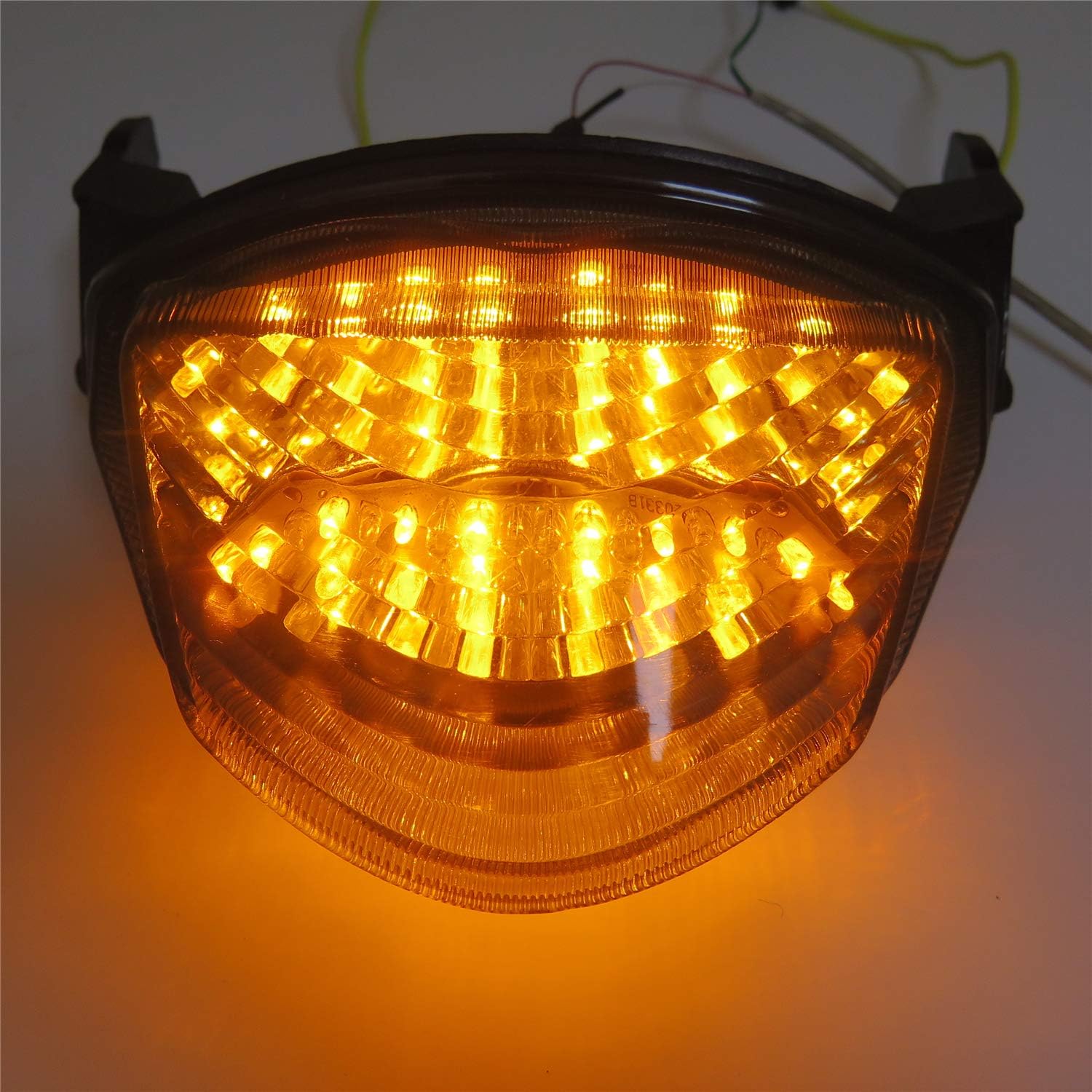 SMT – Luz de freno trasera LED compatible con motocicleta Suzuki GSXR 1000 SMOKE 2005-2006 B00XIRXOB4