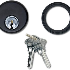 Cilindros de embutir para cerradura de puerta comercial Adams Rite  Reemplazo de cerradura cilíndrica 4036 de alto grado con anillos y llaves Cilindros de embutir para cerradura de puerta comercial Adams Rite  Reemplazo de cerradura cilíndrica 4036 de alto grado con anillos y llaves