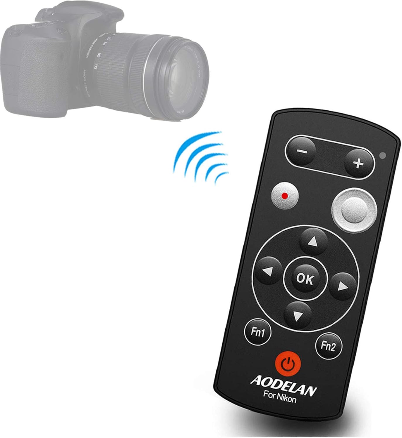 AODELAN Mando a distancia inalámbrico para Nikon COOLPIX P1000 Z50 B600 A1000 P950 Z50 Z6 II Z7 II Z fc Zfc Accesorios de repuesto ML-L7