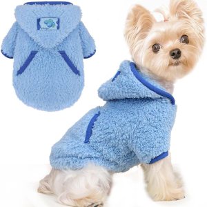 Sudadera con capucha para perro, ropa de invierno para perros pequeños, niños y niñas, sudaderas con capucha para perros para clima frío, abrigos de Sudadera con capucha para perro, ropa de invierno para perros pequeños, niños y niñas, sudaderas con capucha para perros para clima frío, abrigos de