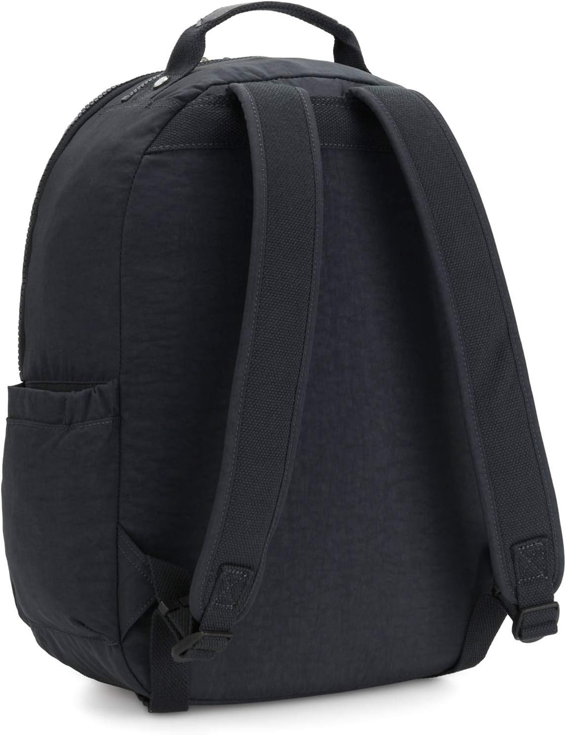 Kipling Mochila para laptop Seúl L sólida para mujer, BLUE BLEU 2, L, Seoul – Mochila para laptop de 15 pulgadas, duradera, espaciosa con correas