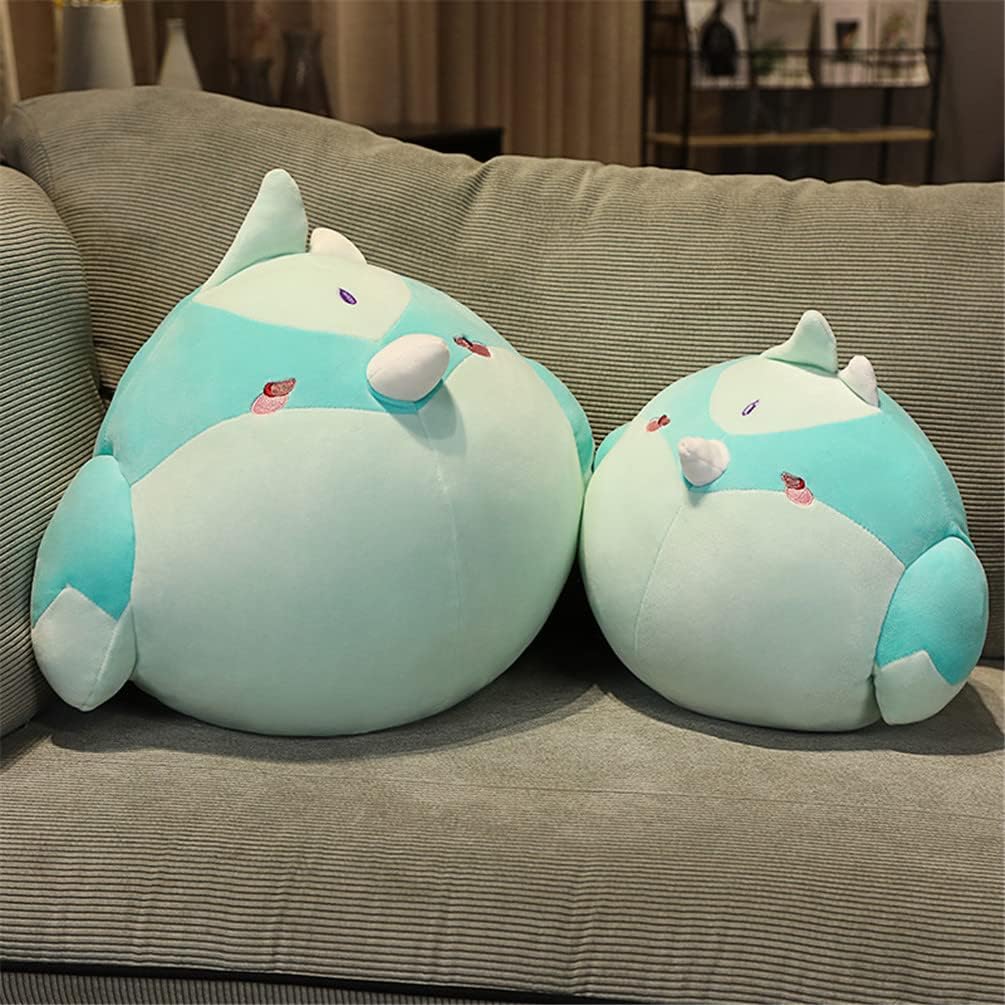 Obanai Almohada de peluche Genshin de gato de peluche de Scaramouche, lindo animal de peluche suave, regalo para niños (peluche de pájaro)