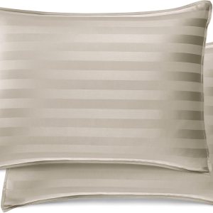 PURE BAMBOO Juego de 2 fundas de almohada King (20 x 40 pulgadas), viscosa de bambú 100% orgánica, lujosamente suave y refrescante, doble costura, PURE BAMBOO Juego de 2 fundas de almohada King (20 x 40 pulgadas), viscosa de bambú 100% orgánica, lujosamente suave y refrescante, doble costura,