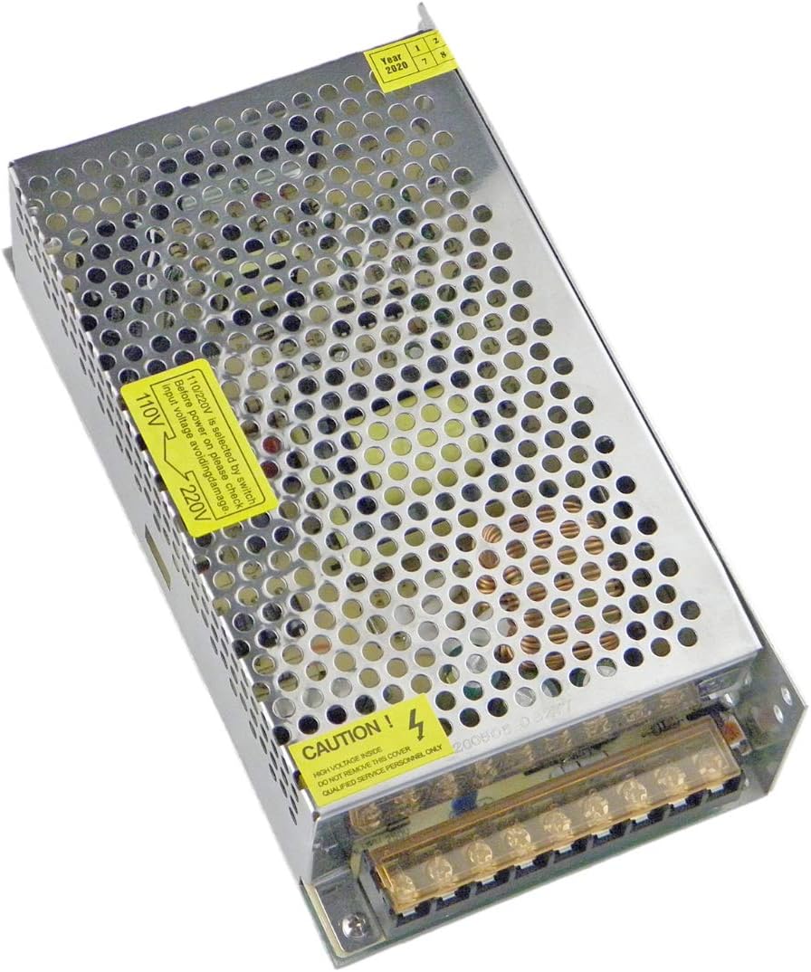 CHANCS Fuente de alimentación conmutada Entrada del controlador 110V220V Salida DC 24V 240W 10A para módulo LEDtira de LEDbarra LED