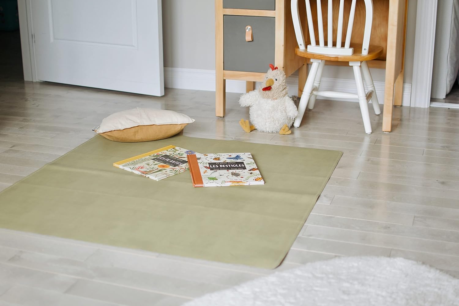Uniklook Manta de picnic al aire libre impermeable para exteriores, tapete portátil grande para silla alta  Tapete de cuero vegano  Tapete de