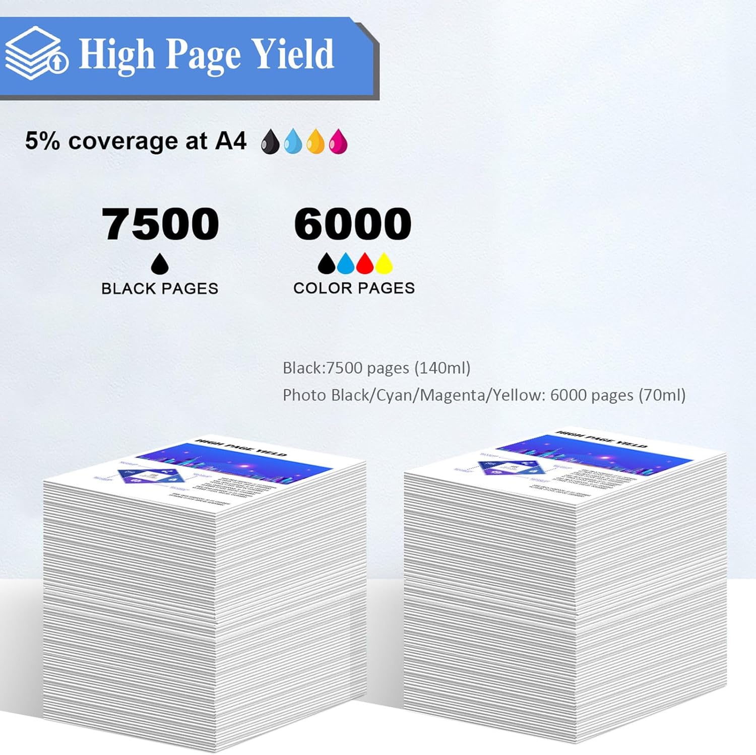 Botellas de tinta de repuesto compatibles 512 T512 compatibles con Epson 512 T512 T512020 T512120 T512220 T512320 T512420 funciona con Expression