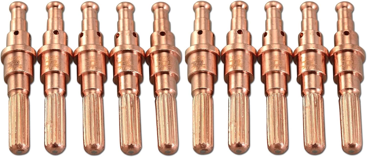 RIVERWELD Electrodo de plasma 9-8215 Fit Thermal Dynamics SL60 SL100 Plasma Cutter Torch 10pk