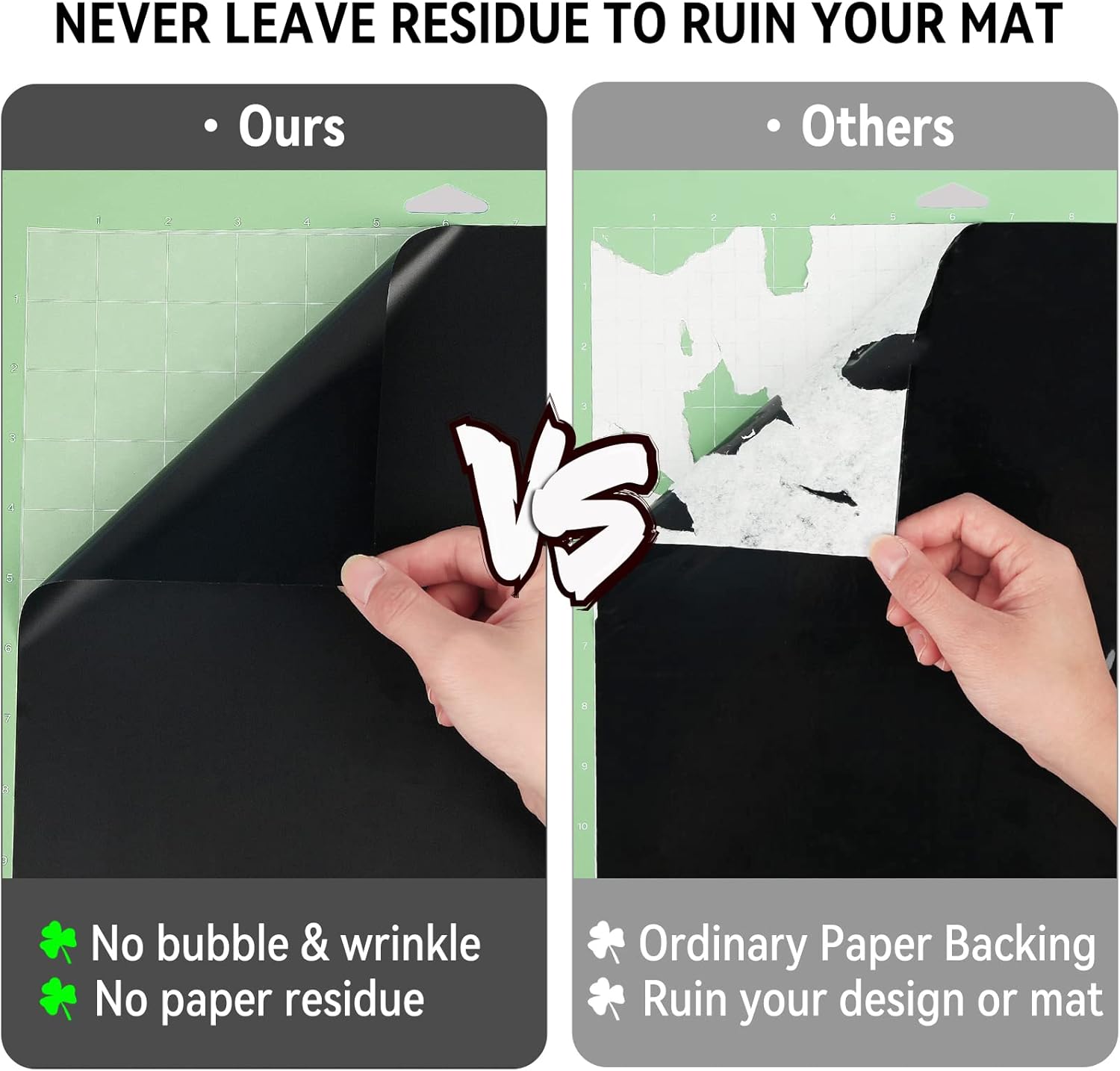 Vinilo permanente negro  Vinilo negro mate de 12 x 30 pies para Cricut, rollo de vinilo adhesivo para Cricut, Silhouette Cameo y otros cortadores