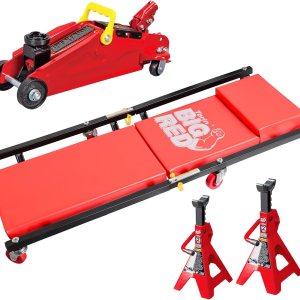 BIG RED AT82040R Torin – Combo de piso de carretilla hidráulica con 2 soportes para gatos y garajeenredadera de tienda, capacidad de 2 toneladas BIG RED AT82040R Torin – Combo de piso de carretilla hidráulica con 2 soportes para gatos y garajeenredadera de tienda, capacidad de 2 toneladas