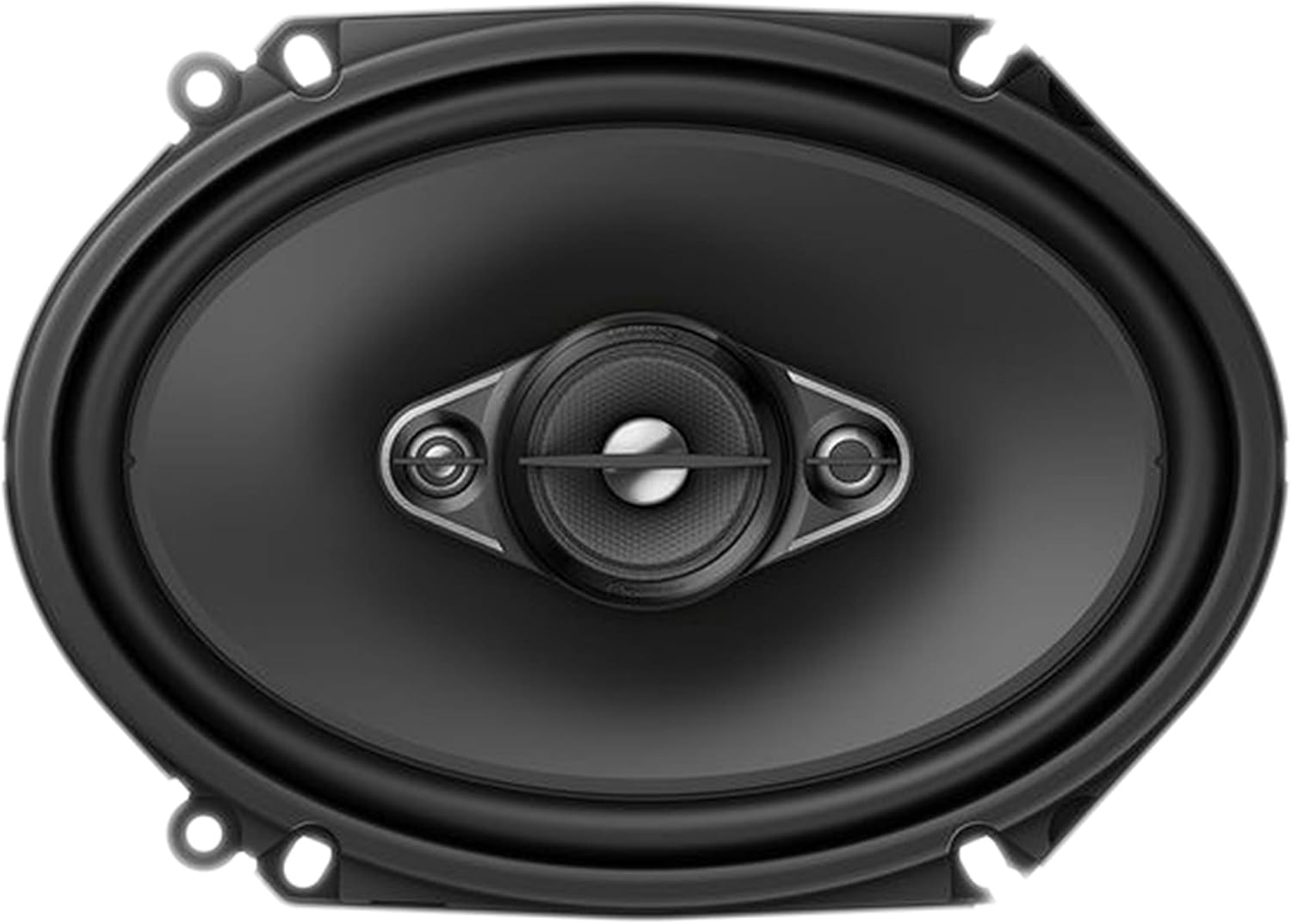Pioneer TS Series 350W Max 6″ x 8″ Serie A Altavoces coaxiales de 4 vías para coche con imán de gravedad Soporte para teléfono (4 altavoces)