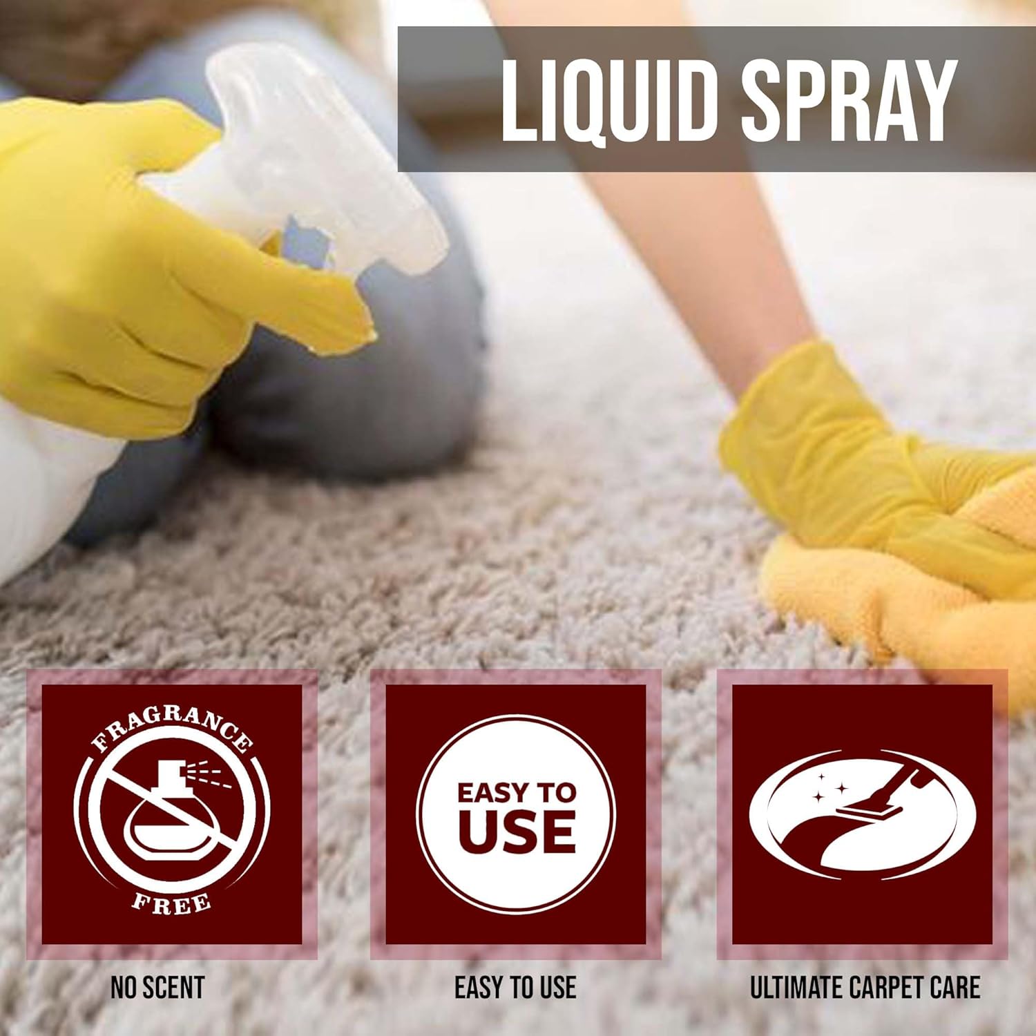 General Chemical 5816 – Protector de tela segura para tapicería, alfombras, alfombras, cortinas y más, espray protector impermeable para uso en