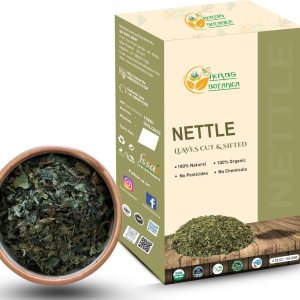 Hoja de ortiga para té cortado y tamizado para nutrir el té de hierbas, infusiones de batidos, hoja de ortiga picante, suplemento de bienestar de Hoja de ortiga para té cortado y tamizado para nutrir el té de hierbas, infusiones de batidos, hoja de ortiga picante, suplemento de bienestar de