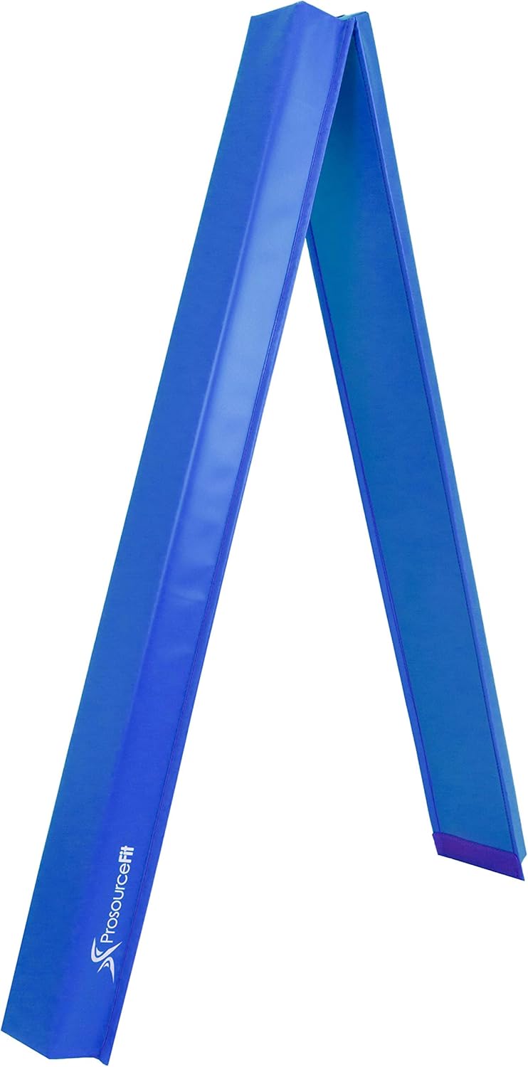 ProsourceFit – Viga de equilibrio de gimnasia para niños, haz plegable firme de 9 pies de largo con superficie antideslizante de 4 pulgadas de ancho