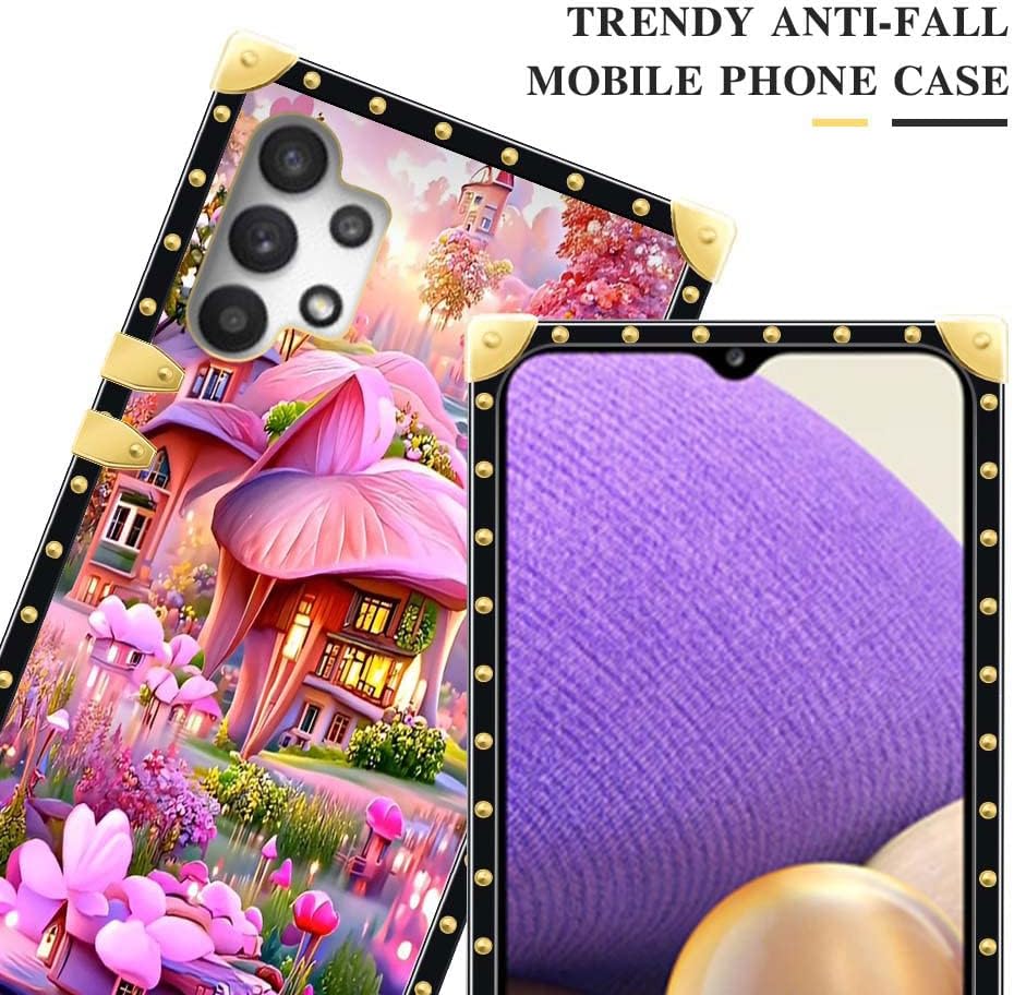 Funda compatible con Samsung Galaxy A32 5G, 1-Fantasy Manor para mujeres y niñas, TPU suave a prueba de golpes, funda protectora para Samsung Galaxy