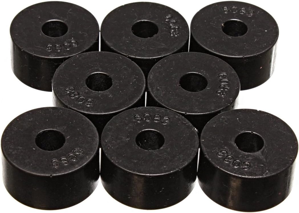 Energy Suspension Almohadilla de resorte de hoja de 9.9530G, 1-12 pulgadas de diámetro exterior x 716 pulgadas de diámetro interior x 34 pulgadas de