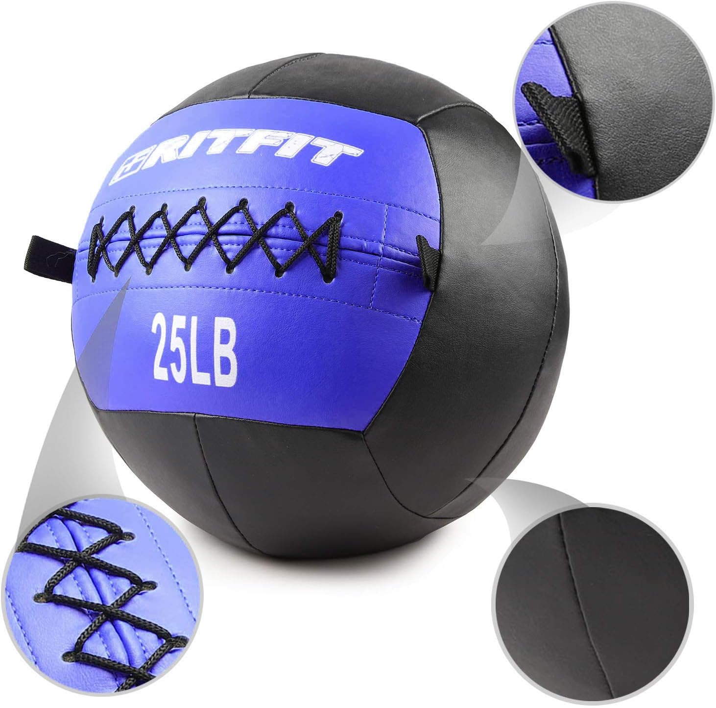RitFit Pelota medicinal, pelota de peso, pelota medicinal suave, pelota medicinal de pared, bola de pared suave, juego de bolas de pared, pelotas