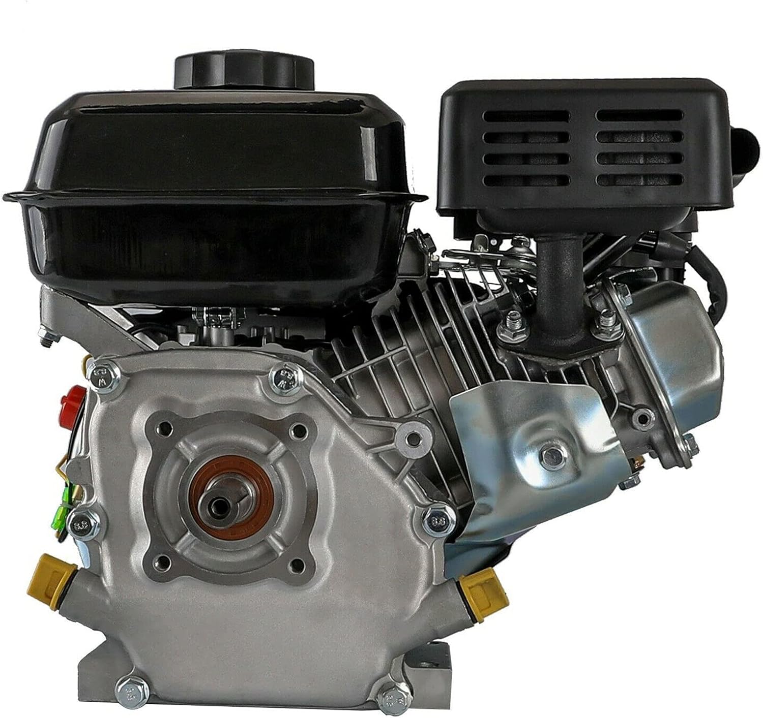 Motor de gas Motor de 4 tiempos, arranque de tracción 6.5HP7.5HP refrigeración por aire de un solo cilindro OHV motor de gasolina para HondaGX160