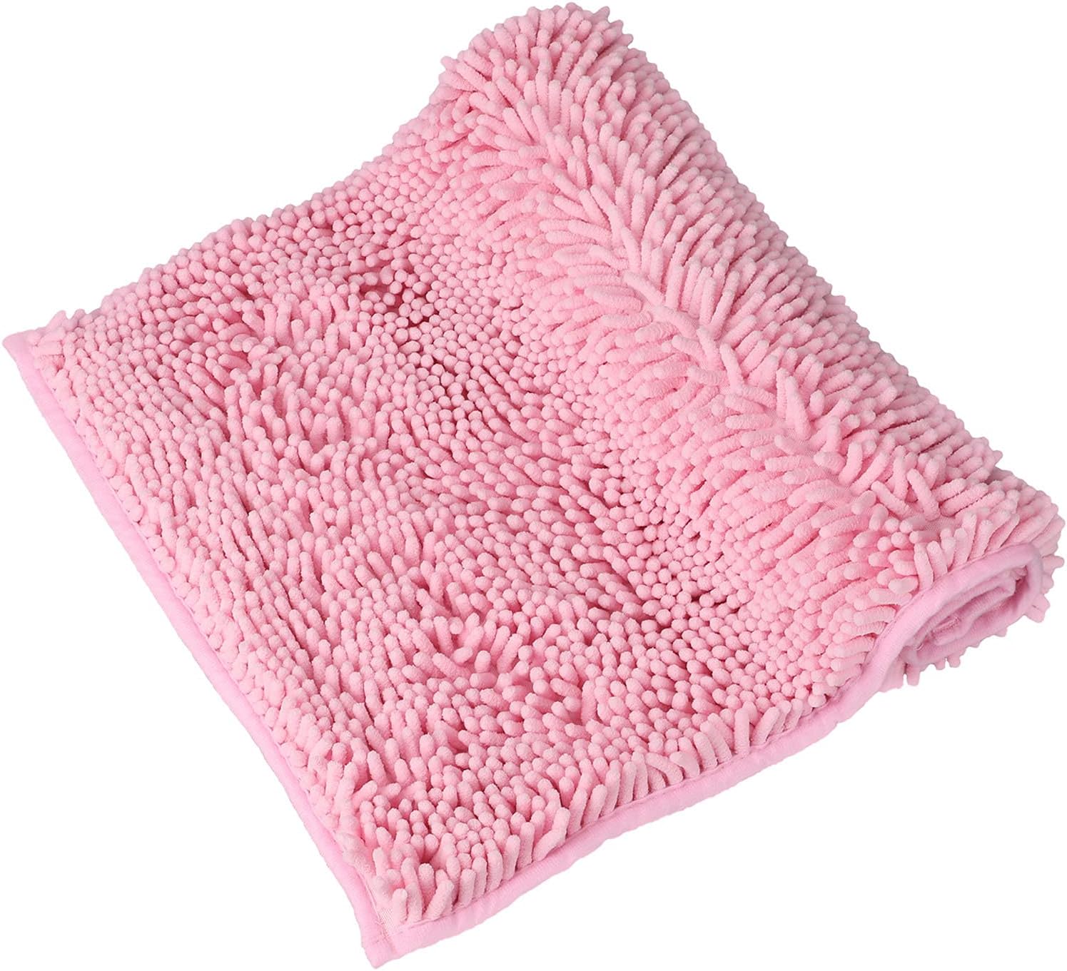 ZiYiJuan Tapetes para baño, tapetes de baño de felpilla de lujo súper absorbentes, duraderos, suaves, antideslizantes, lavables para bañera, ducha,
