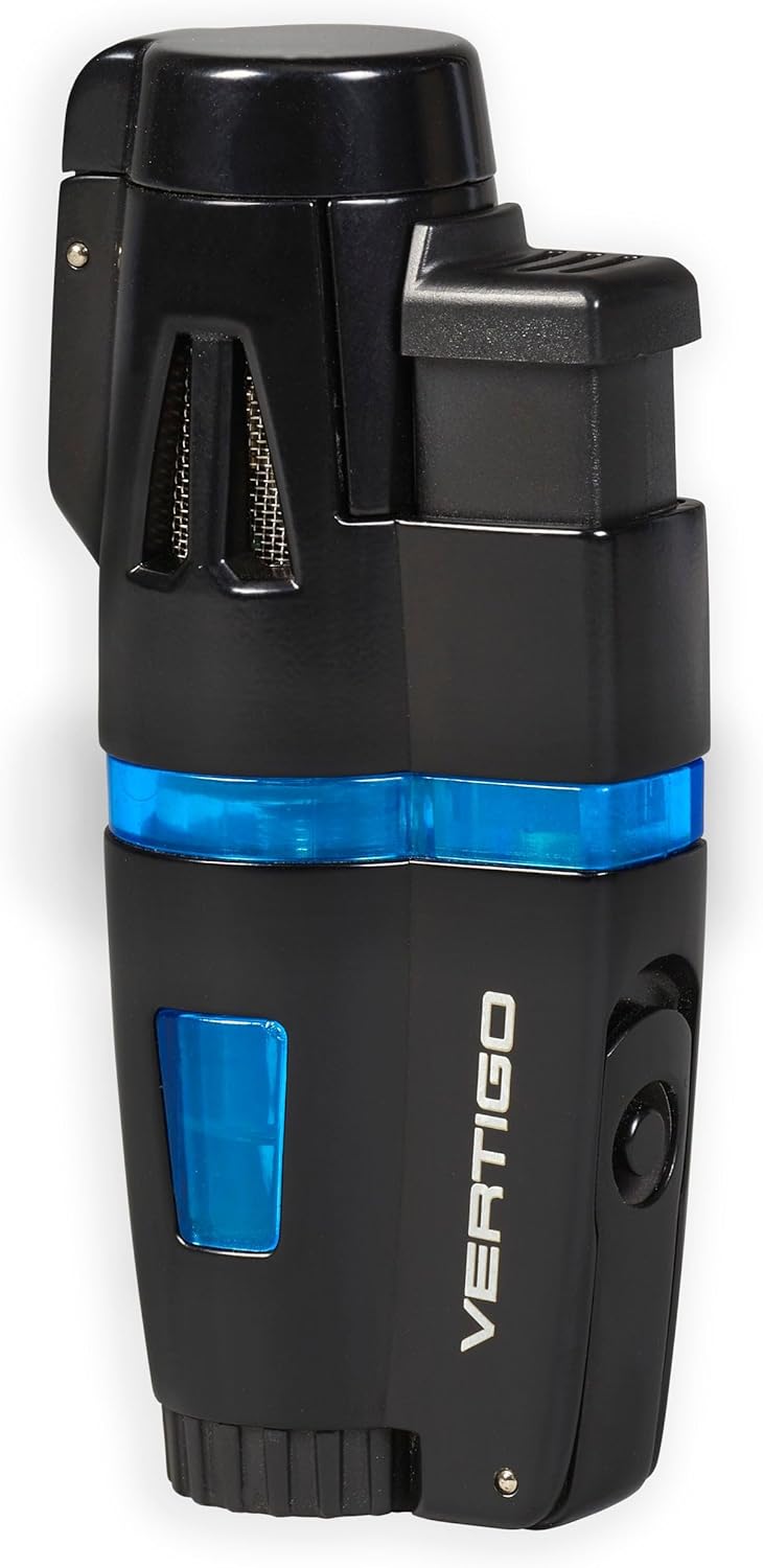Vertigo Crusher Triple Torch Flame Lighter (Rojo)
