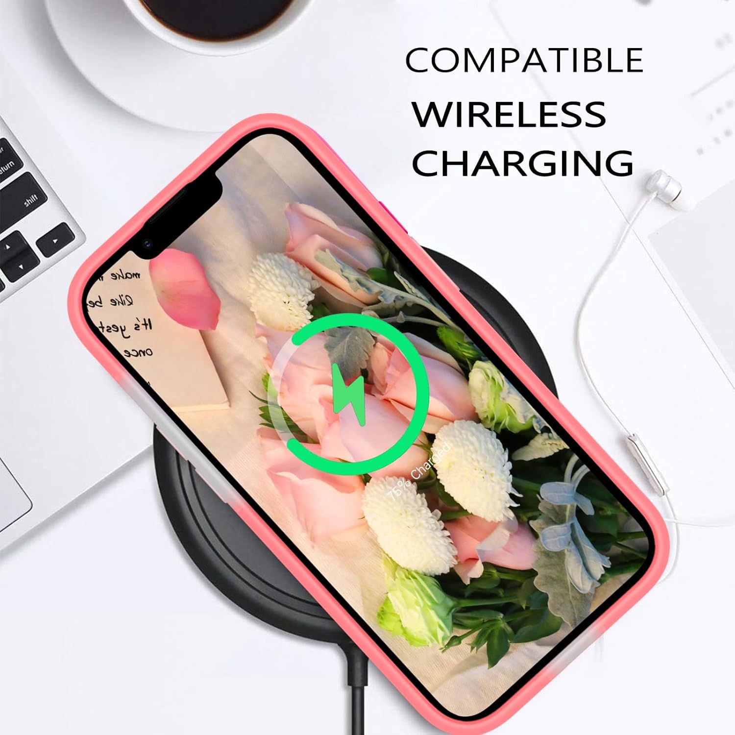 GUAGUA Funda para iPhone 13 Pro, iPhone 13 Pro Jelly Funda de silicona líquida, delgada y suave, forro de microfibra fina, con textura, funda