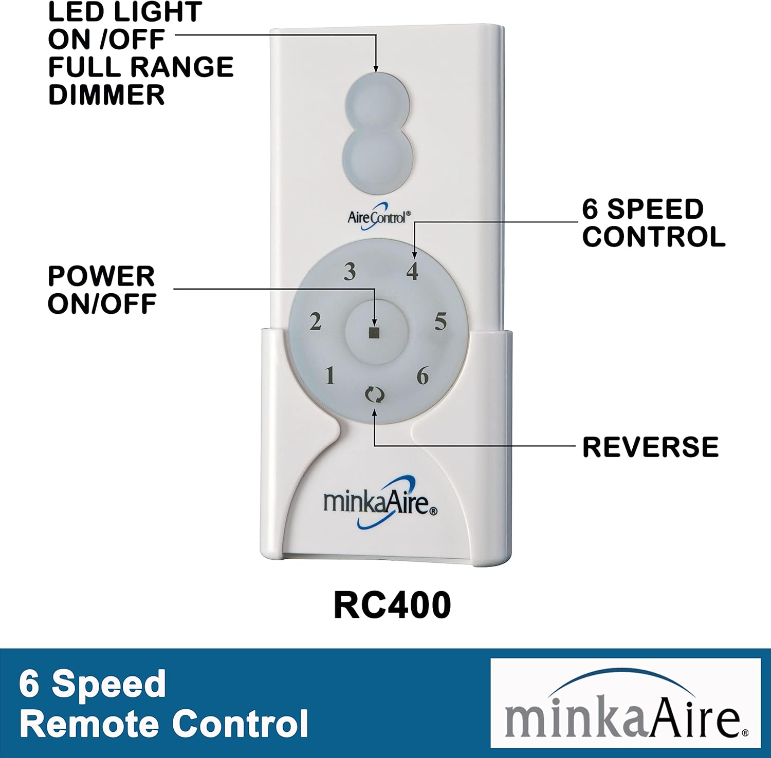 Minka-Aire F896L-84-ORB Ventilador de techo Xtreme H20 de 84 pulgadas para exterioresinteriores de 8 aspas  Motor silencioso de CC reversible de 6