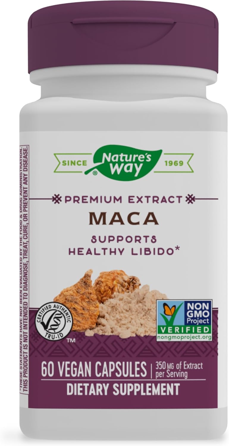 Nature’s Way Glucosinolatos estandarizados al 0,6%, 350 mg de extracto por porción, 60 Vcaps