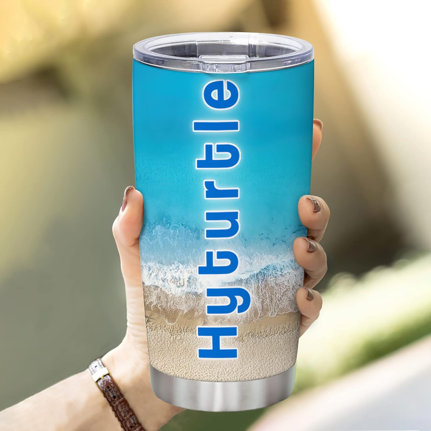 Hyturtle Regalos personalizados para amantes de los leopardos, cumpleaños, Navidad, vaso de acero inoxidable con nombre personalizado de leopardo,