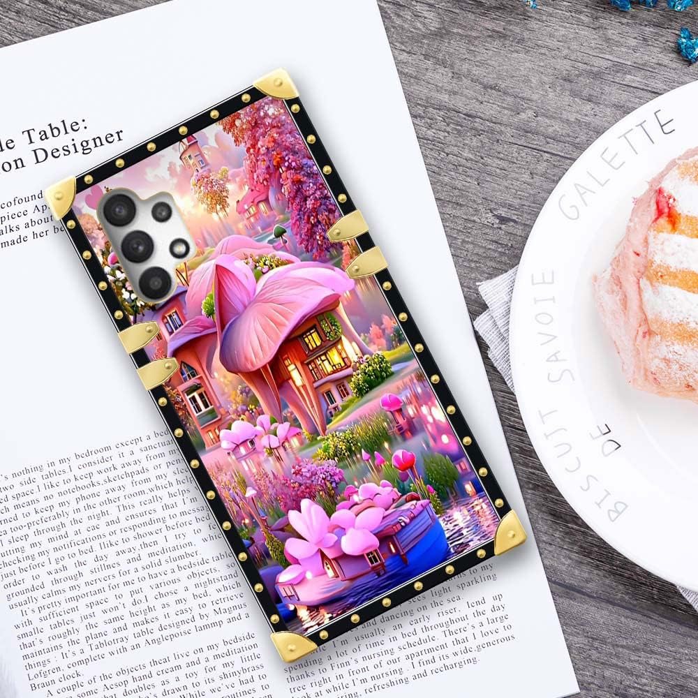Funda compatible con Samsung Galaxy A32 5G, 1-Fantasy Manor para mujeres y niñas, TPU suave a prueba de golpes, funda protectora para Samsung Galaxy