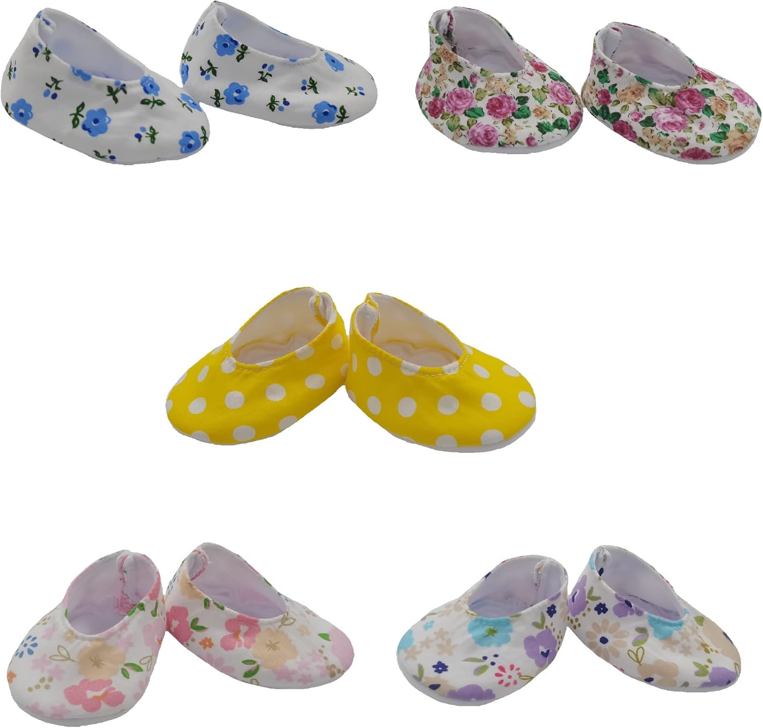 Zapatos de muñeca de bebé para muñecas recién nacidas de 15 a 16 pulgadas, accesorios para muñecas americanas
