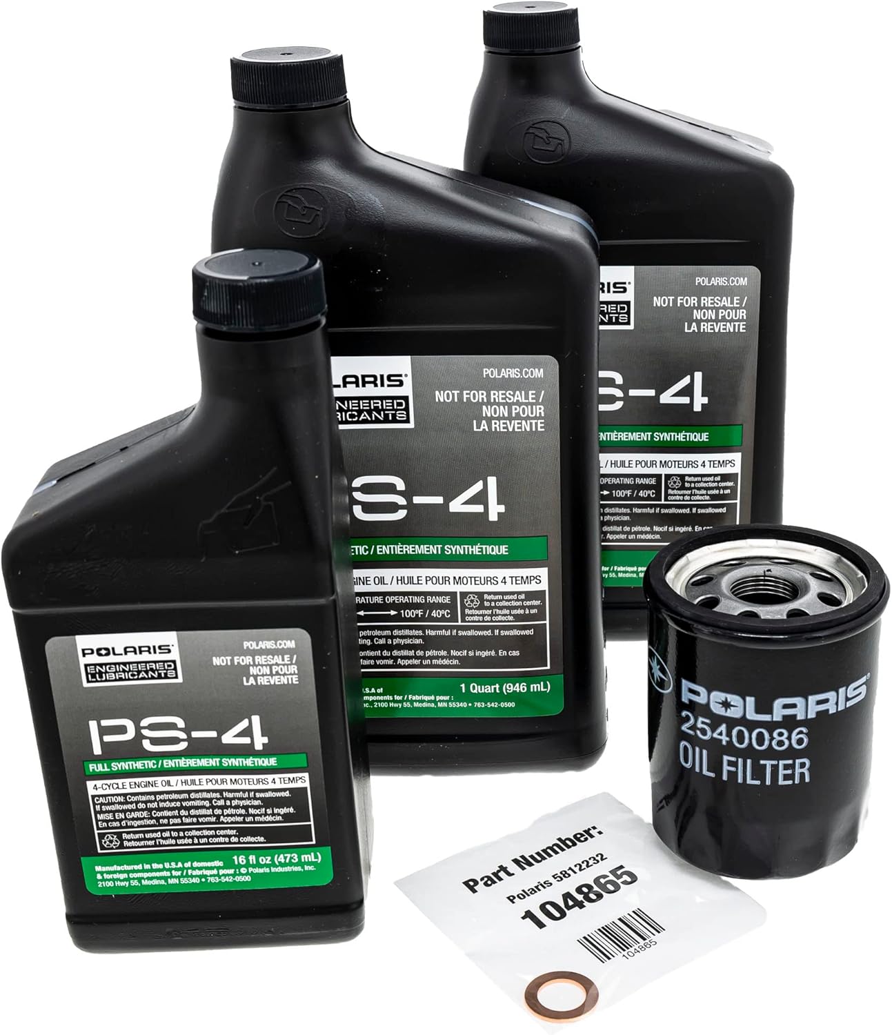Polaris 2830555 Kit de mantenimiento Ranger Crew XP Brutus