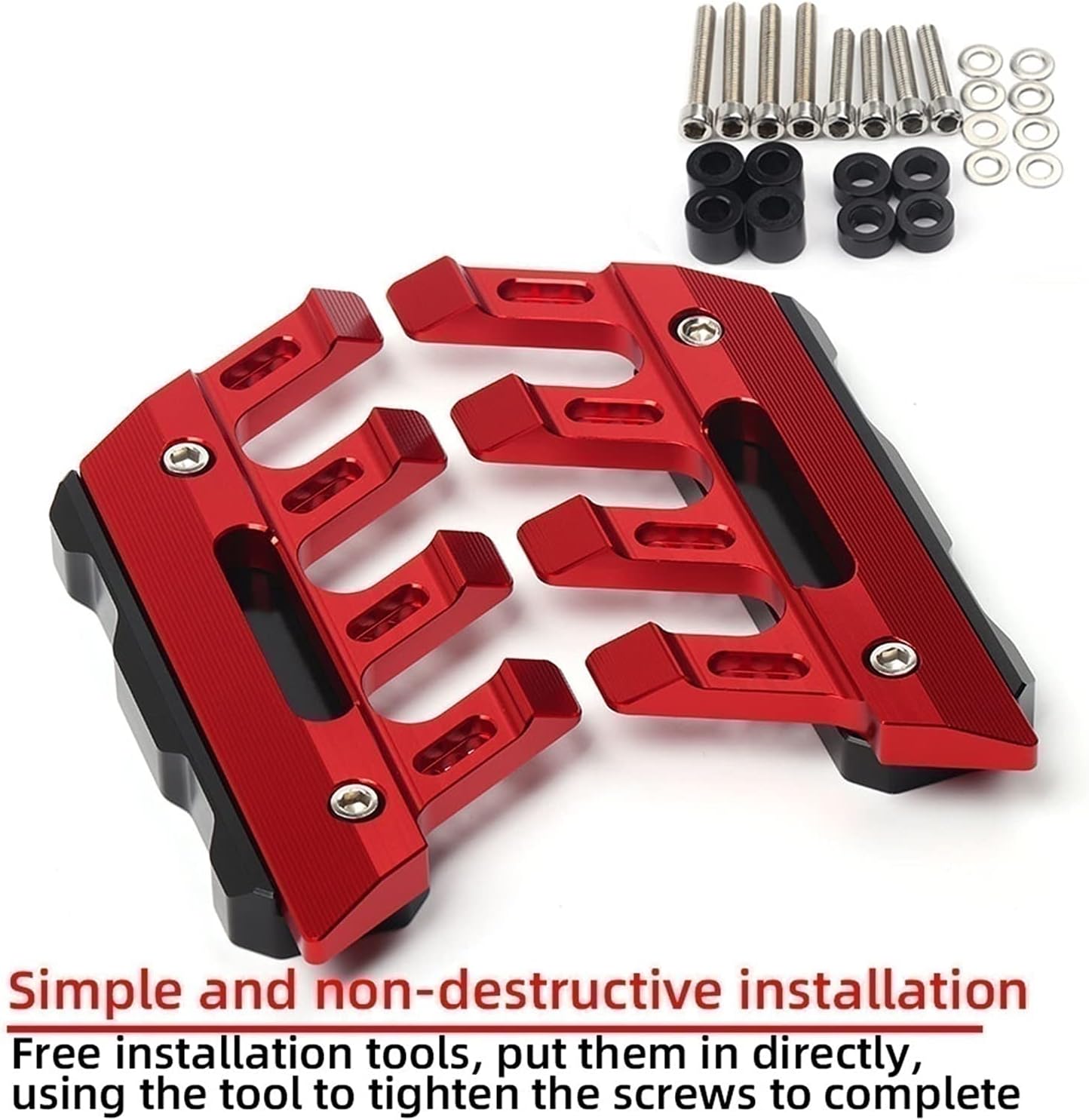 Accesorios de motocicleta Accesorios de motocicleta universal guardabarros delantero protector lateral guardabarros deslizadores para Yamaha FZ25