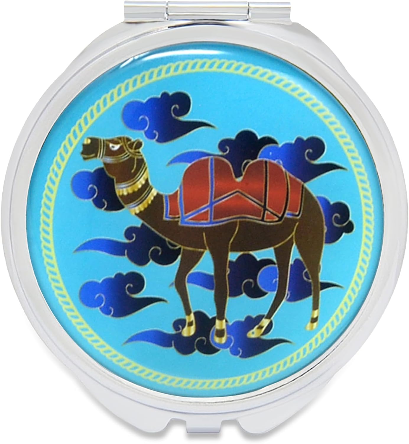 Pastilleros de abundancia de Feng Shui con camello Home Harmony &Balance Paz Cajas de píldoras Riqueza Porsperidad Éxito Buena Suerte Zen Fengshui