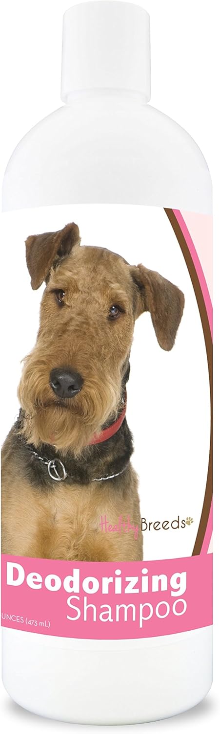 Healthy Breeds Airedale Terrier Champú Desodorizante 16 oz