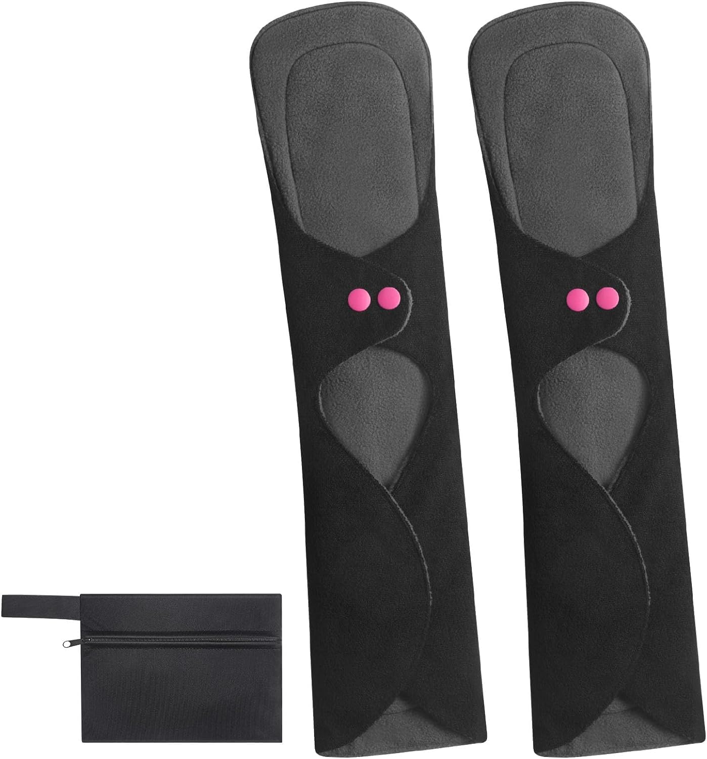 Rovtop 10 toallas sanitarias reutilizables, toallas menstruales de tela lavable, toalla menstrual, servilletas sanitarias con capa absorbente de