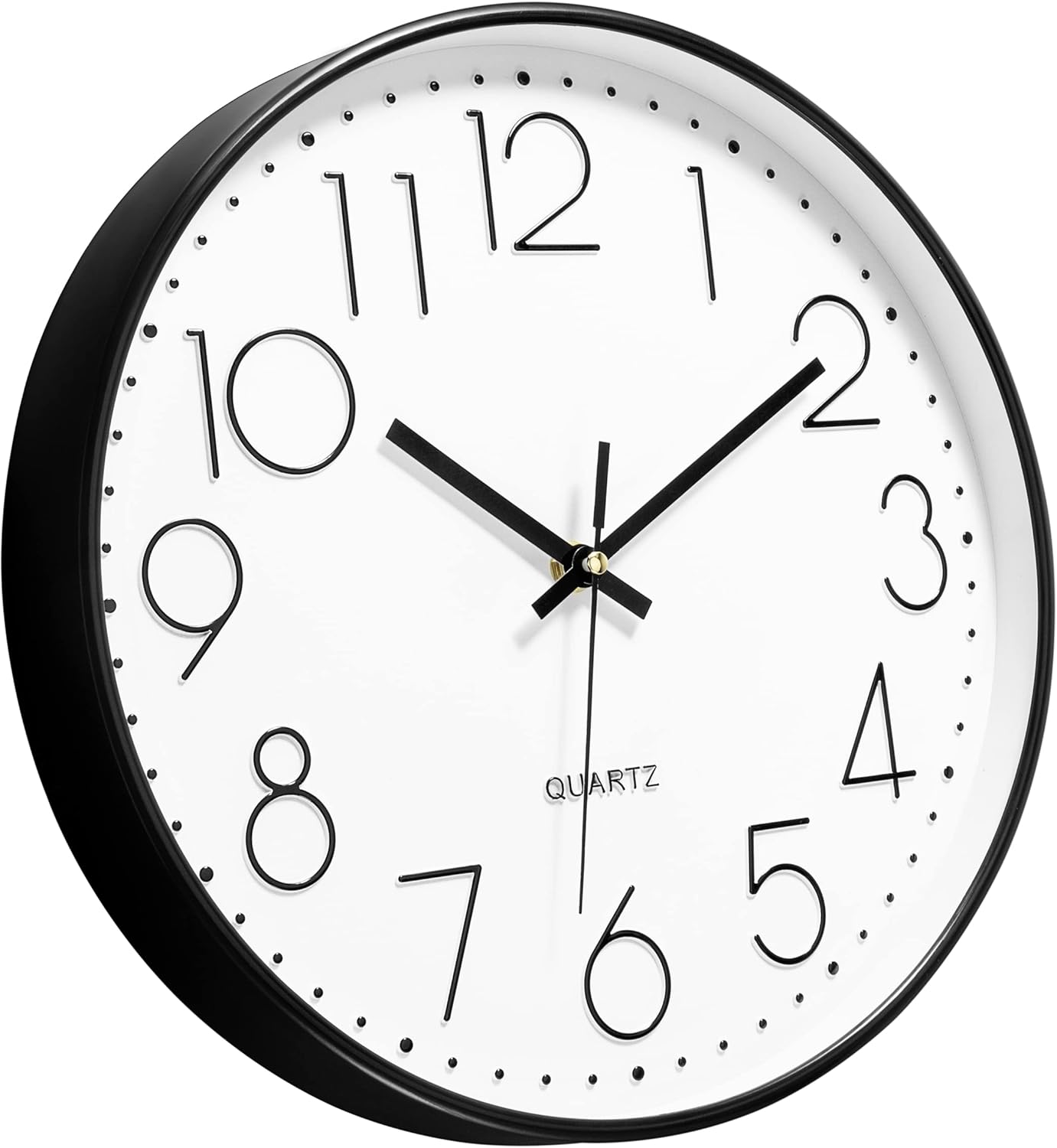 Lumuasky Reloj de pared moderno, silencioso sin tictac, moderno, reloj decorativo para sala de estar, dormitorio, cocina, oficina, escuela, aula