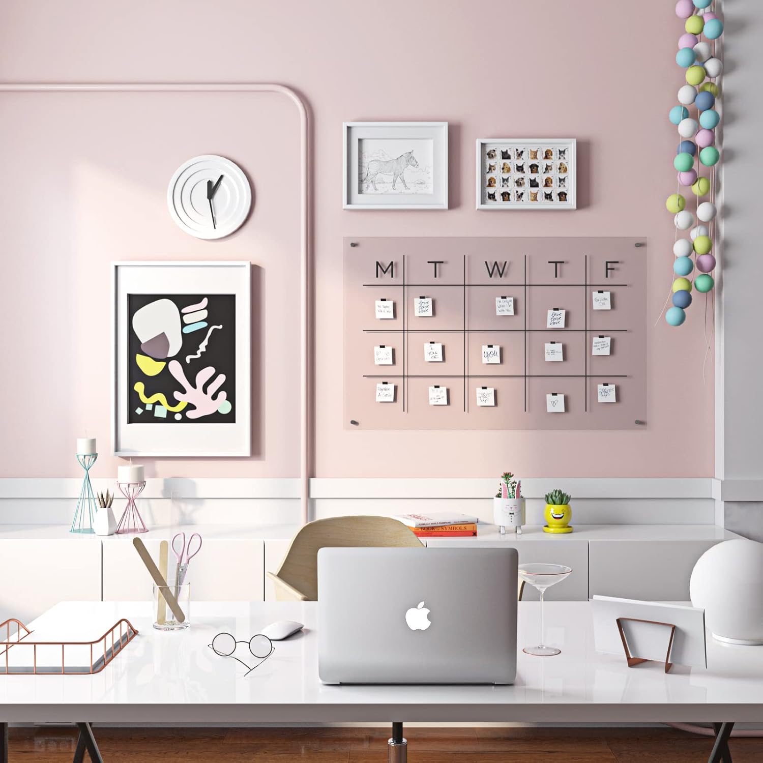 Livelynine Papel tapiz rosa pastel para dormitorio, habitación de niñas, niños y mujeres, papel adhesivo rosa mate para armarios, escritorio, papel