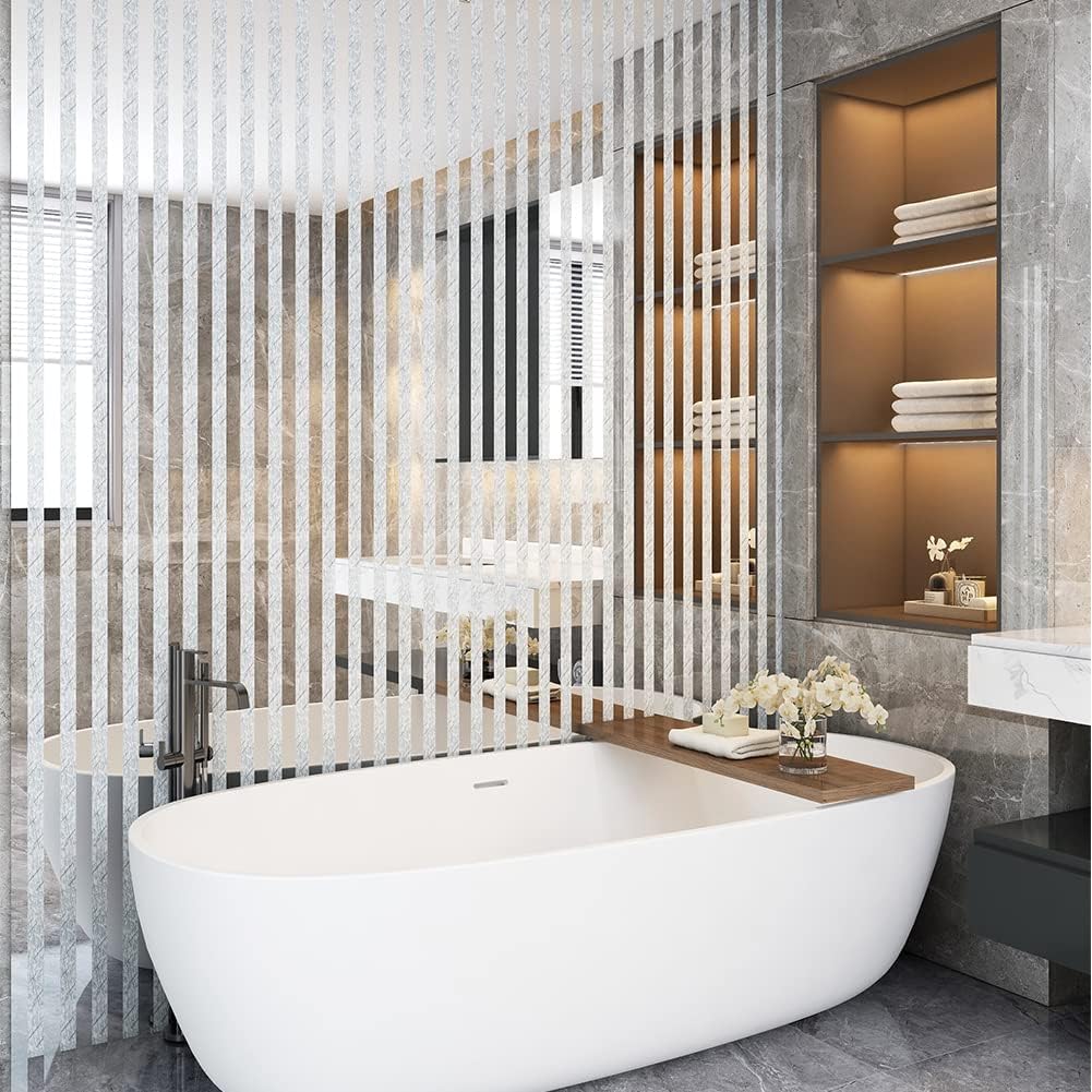 Mosaico de espejo biselado para despegar y pegar, azulejos autoadhesivos de vidrio para salpicaduras de cocina, pared de baño (5 hojas, meteorito