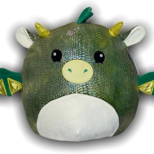 Squishmallow s Official Kellytoy Peluche suave de 16 pulgadas, animales de juguete (exclusivo de dragón verde Marty Squishmallow s Official Kellytoy Peluche suave de 16 pulgadas, animales de juguete (exclusivo de dragón verde Marty