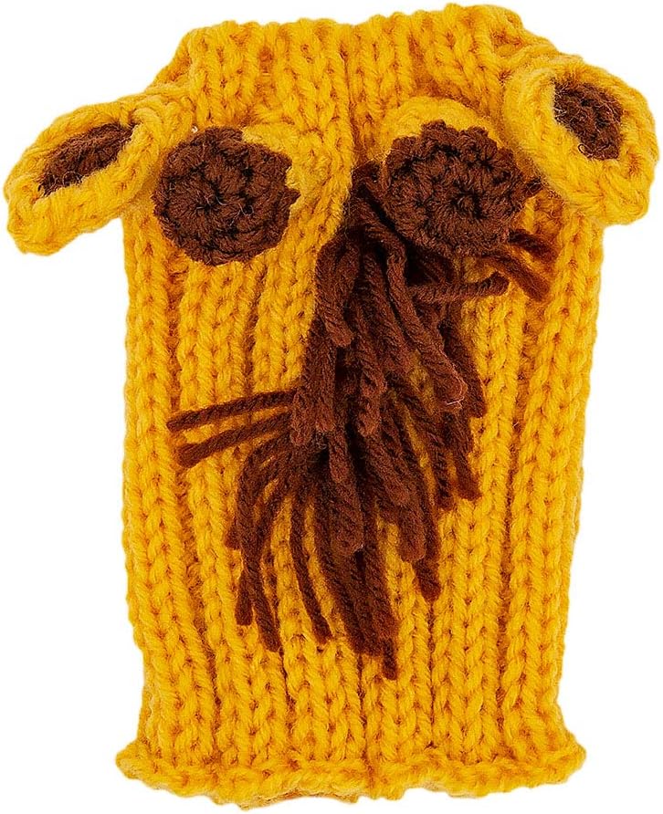 Zoo Snoods Disfraz de jirafa para perros y gatos, cálido sin solapa, capucha para mascotas, traje de perro para invierno, Halloween, Navidad y Año