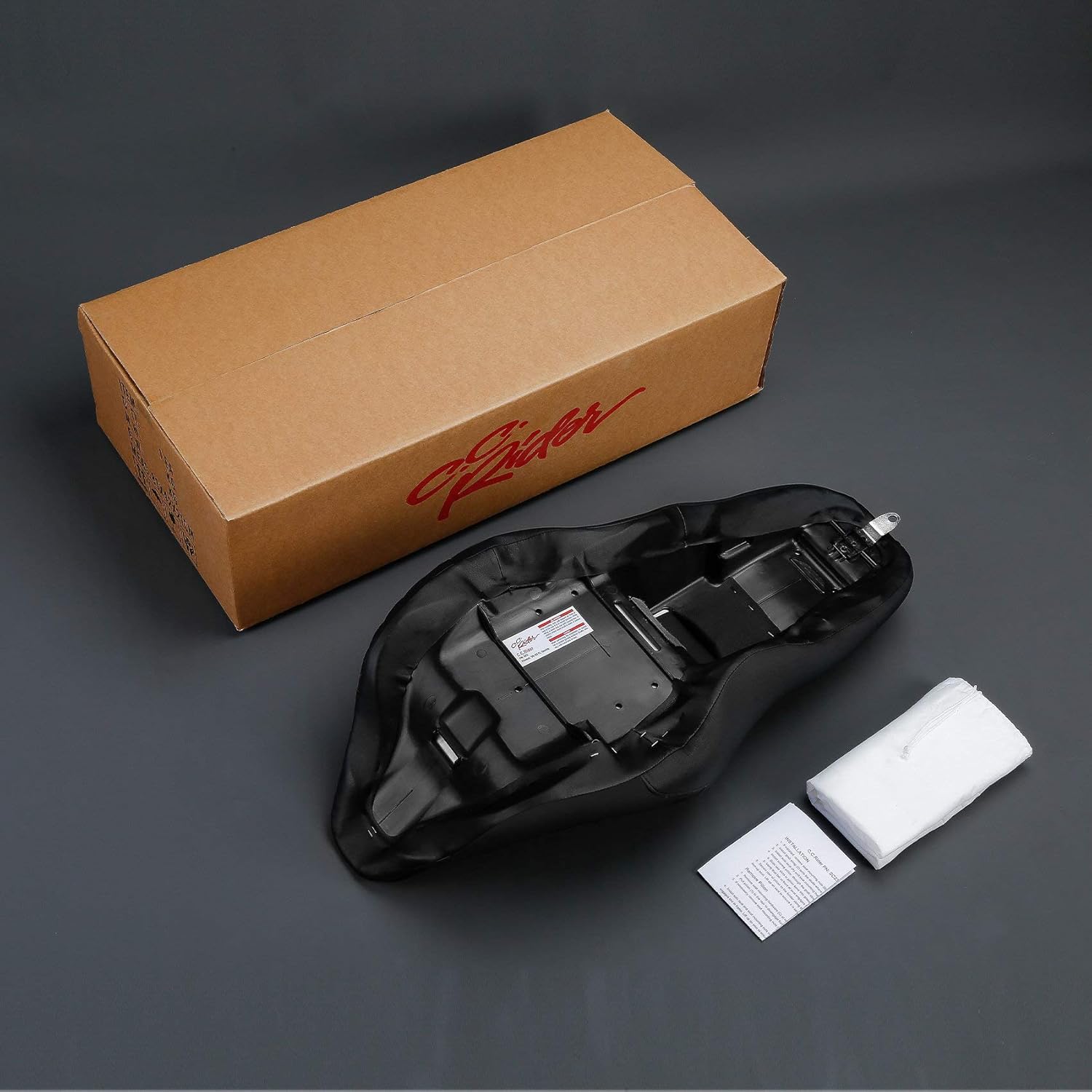 Almohadilla de respaldo para maletero recortada para Harley Davidson Touring CVO Street Glide Road Glide Electra Glide 2014-2023