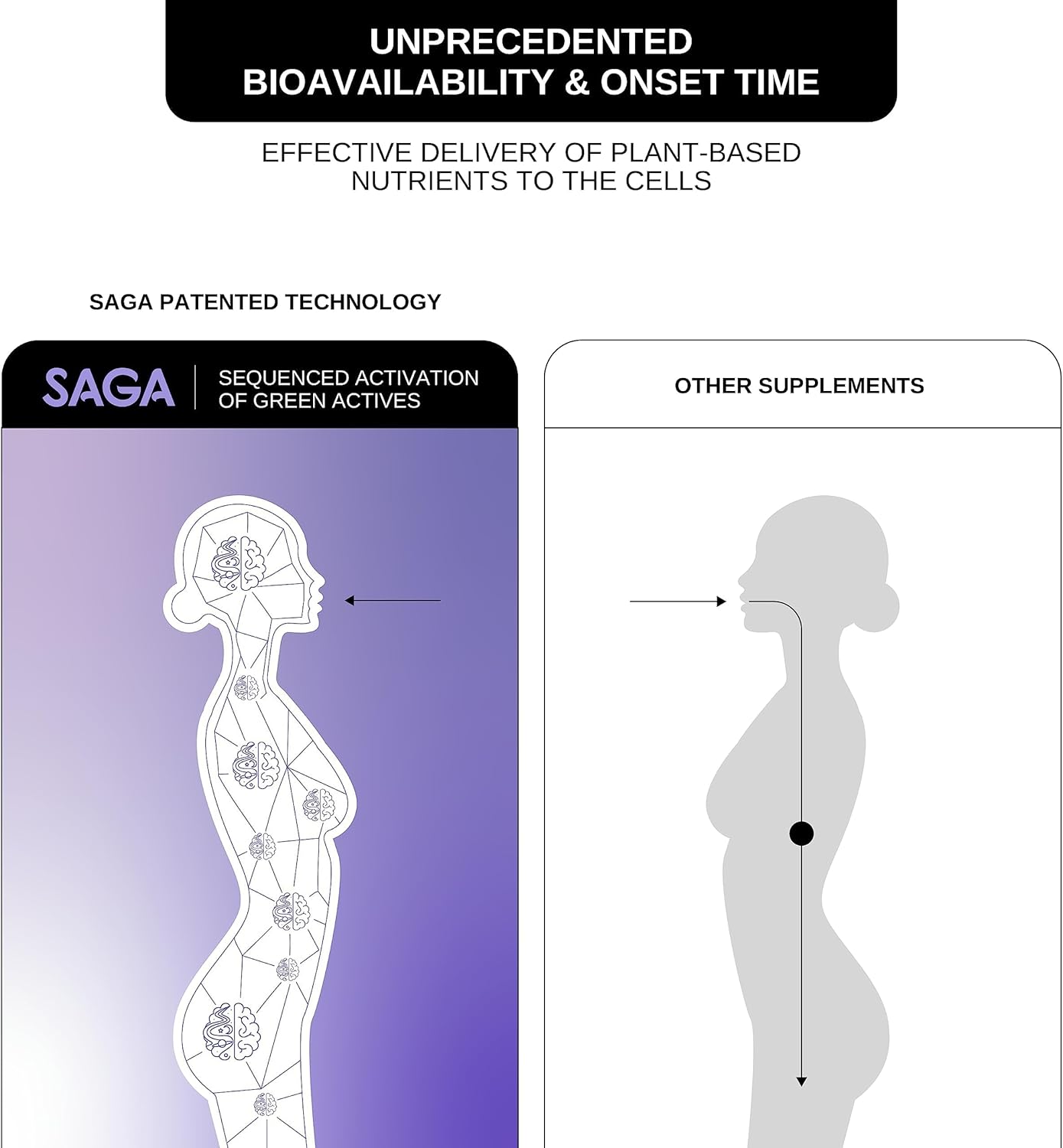 SAGA Starlight – Suplemento para dormir con hongos para el bienestar, bebida funcional para relajación, calma y apoyo al sueño con Ashwagandha,