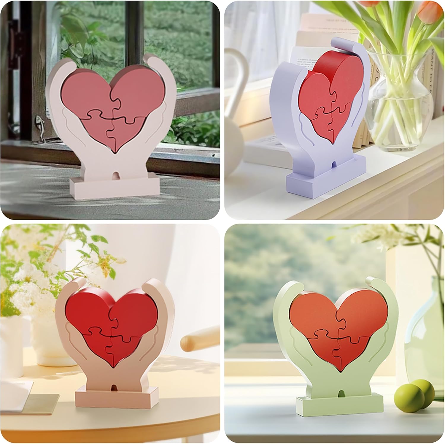 Molde de resina de corazón, molde de mano, molde de silicona hecho a mano para hacer velas de resina, suministros de manualidades, molde 3D, molde