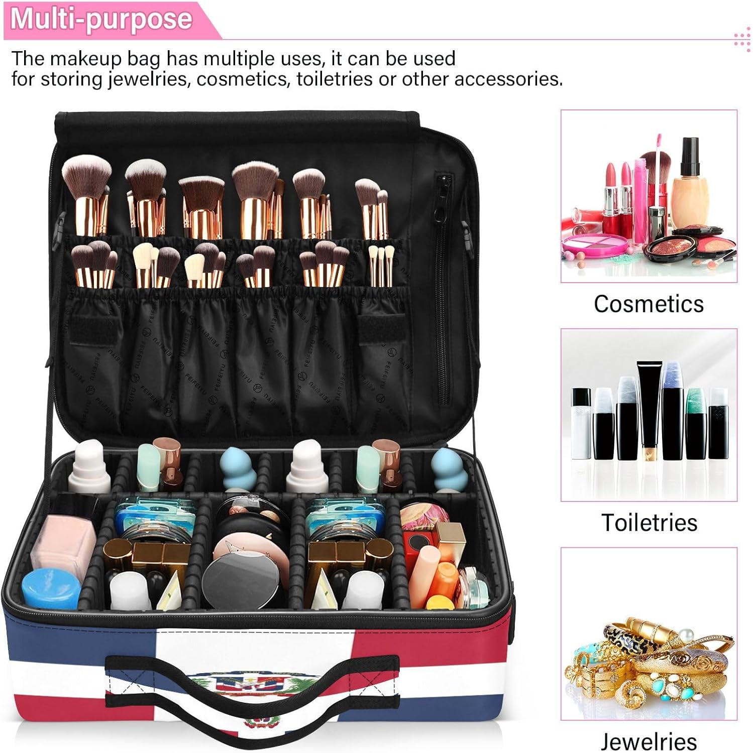 Mtaxmziznjk1vfbtnkgzwghhy3my (1) multifunction cosmetic travel make up make up bags makeup bag travel bolso para guardar maquillaje for women girl