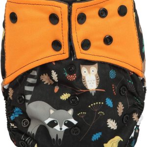 Pañal de tela de bolsillo para bebé, carbón de bambú, refuerzos dobles reutilizables para niños (animal mapache), 1 unidad (paquete de 1) Pañal de tela de bolsillo para bebé, carbón de bambú, refuerzos dobles reutilizables para niños (animal mapache), 1 unidad (paquete de 1)