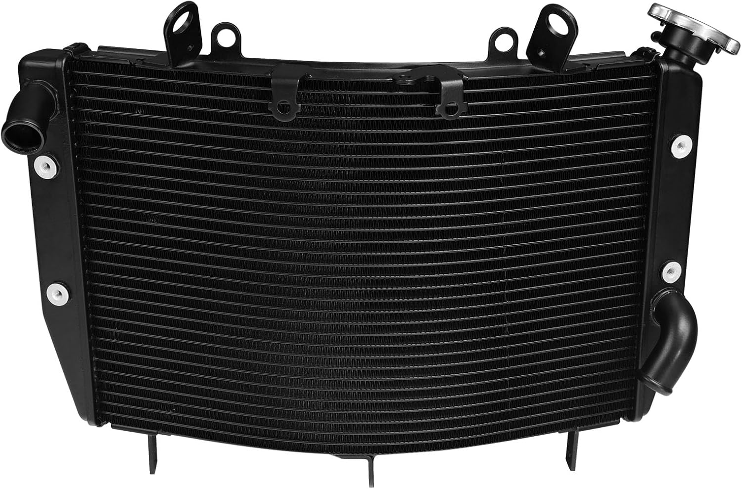 Radiador de enfriamiento de motor de aluminio TCMT para Yamaha YZF-R6 YZFR6 2006-2016