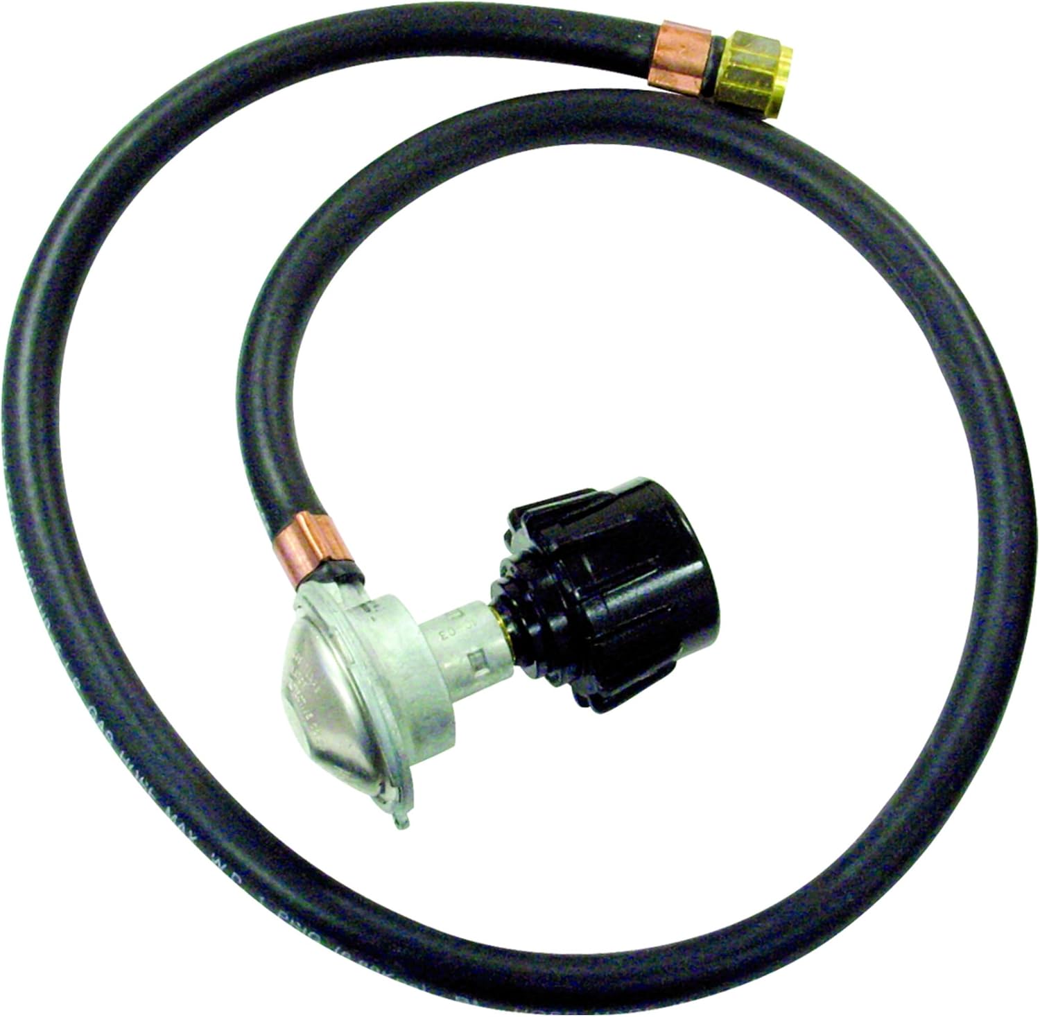 Camp Chef Juego de manguera reguladora – Pieza de estufa de manguera de propano – Conector de tanque de propano estándar – MIP de 38″ con rosca de