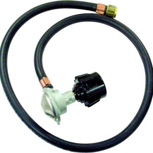 Camp Chef Juego de manguera reguladora – Pieza de estufa de manguera de propano – Conector de tanque de propano estándar – MIP de 38″ con rosca de Camp Chef Juego de manguera reguladora – Pieza de estufa de manguera de propano – Conector de tanque de propano estándar – MIP de 38″ con rosca de